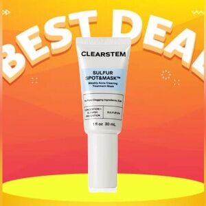 New CLEARSTEM SULFUR SPOT&MASK®
Weekly Acne Clearing Mask